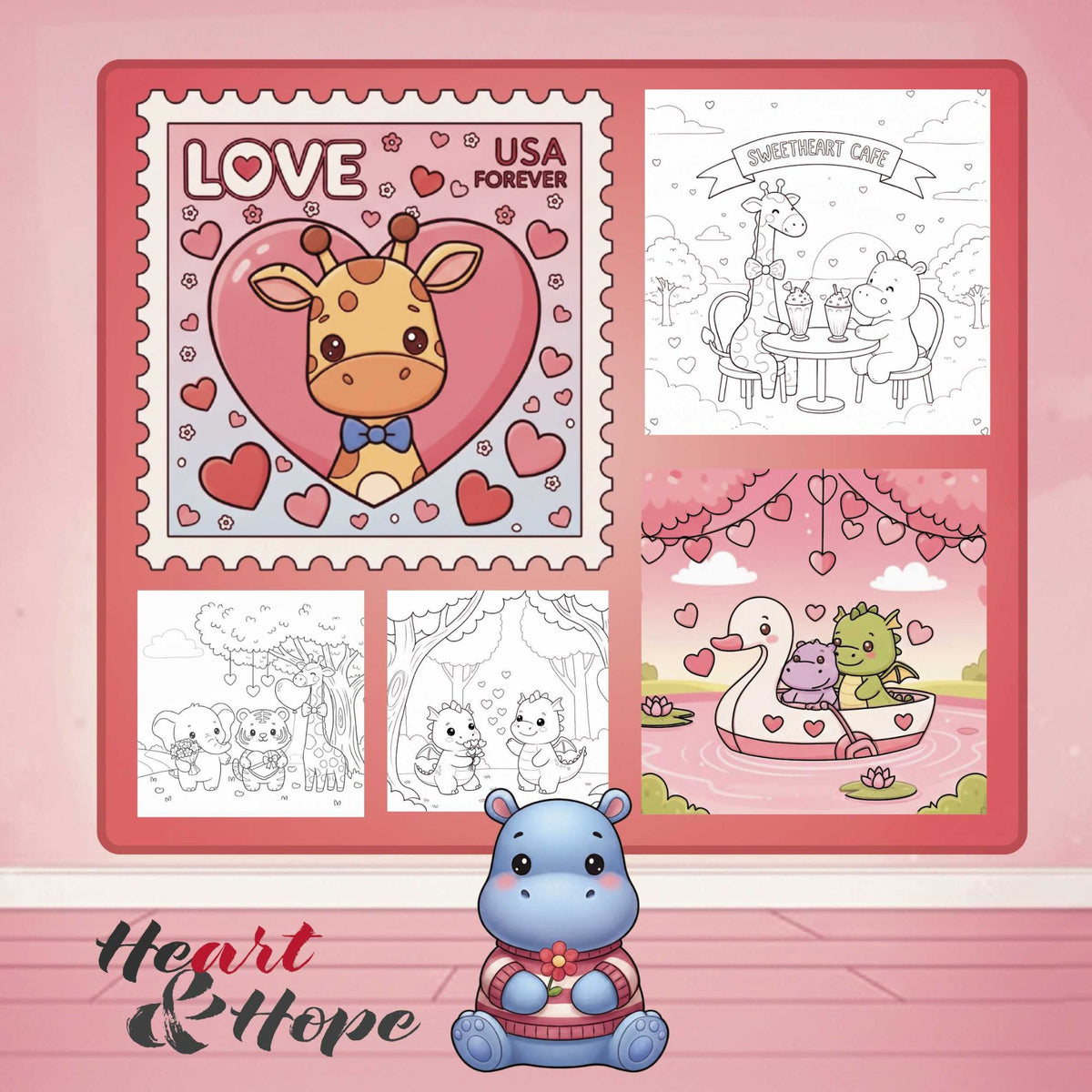 Sweet Stuffies Premier Coloring Book