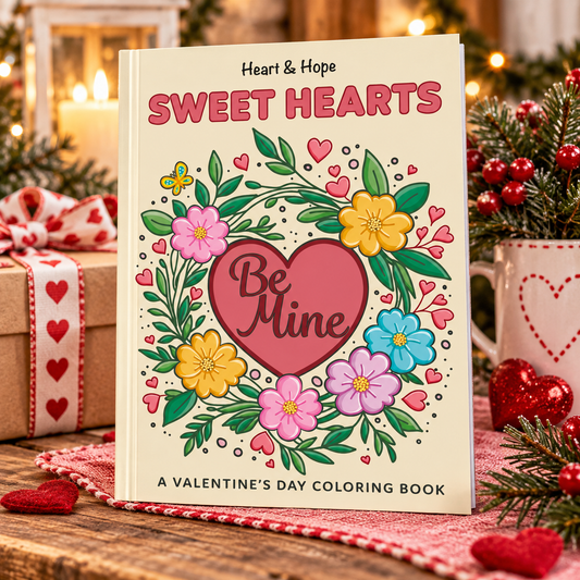 Heart and Hope: Sweet Hearts Coloring Book