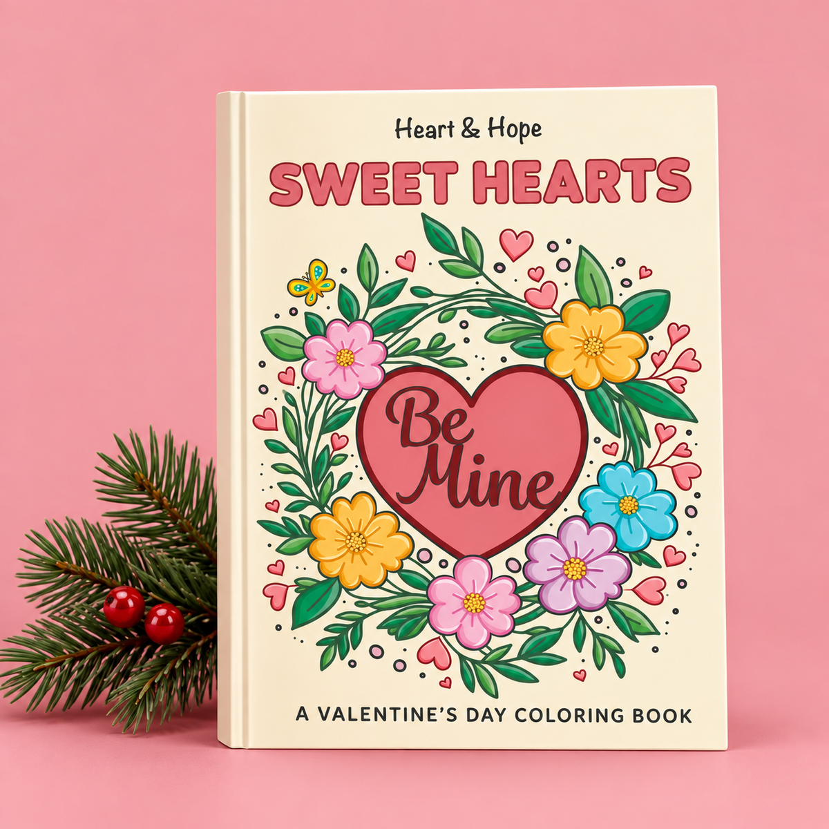 Heart and Hope: Sweet Hearts Coloring Book